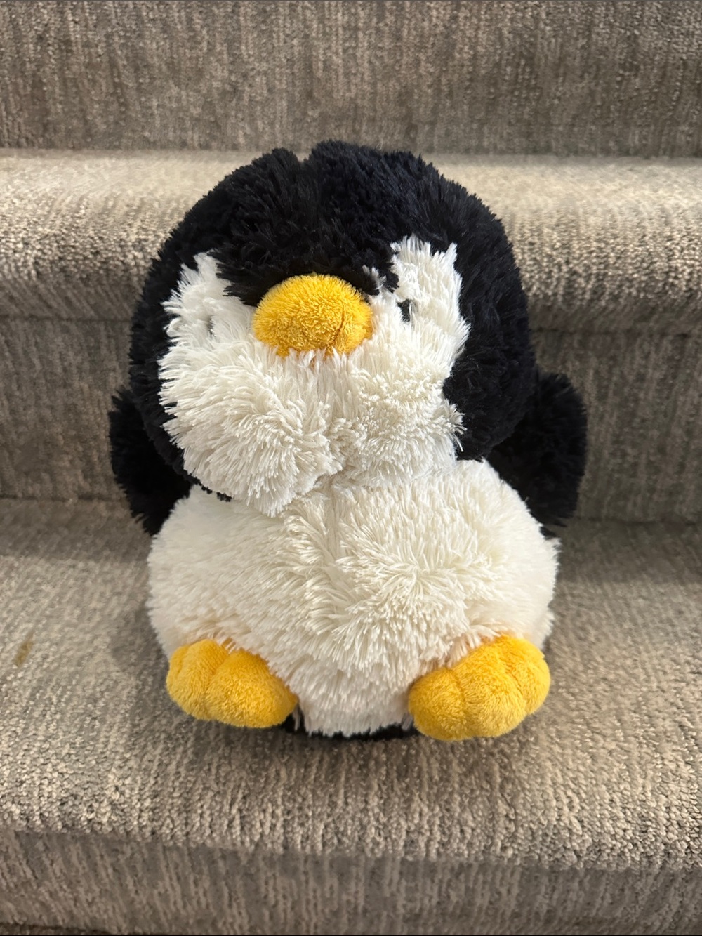 Vancouver aquarium Plush Penguin Bird Toy - Black, White & Yellow